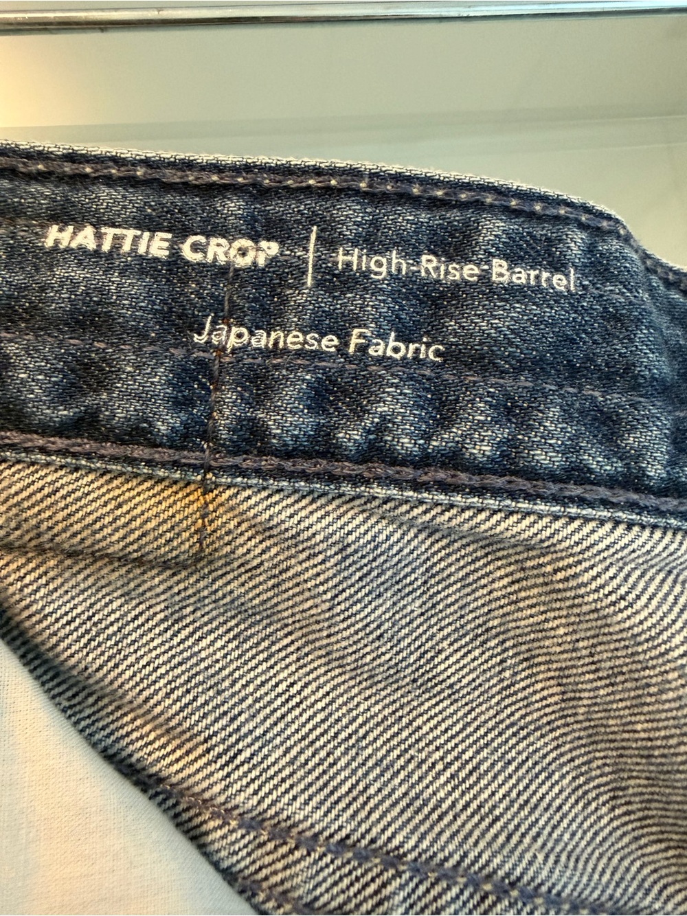 AG Hattie Crop High Rise Barrel Jean - Picture 4 of 6